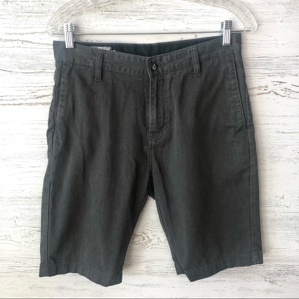 *3/$20* VOLCOM True To This Chino Shorts Gray 28